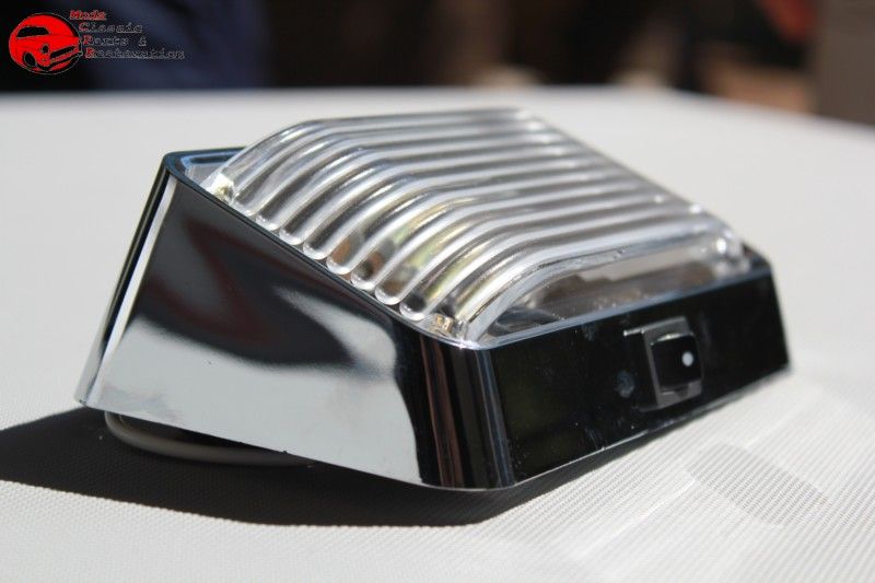 Interior Rectangle Dome Utility Lamp Light Clear Lens Hot Rat Rod Custom Truck eBay